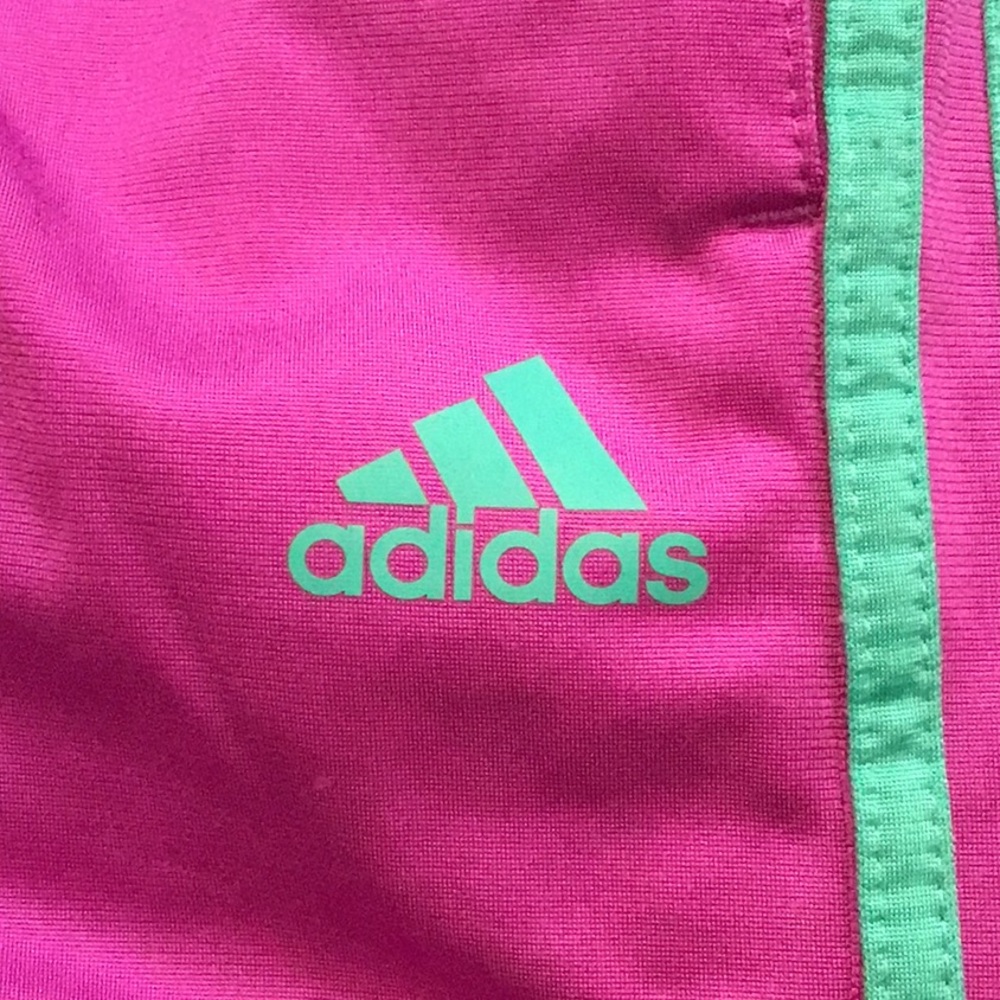 Adidas purple jogger set